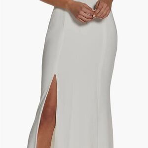 Dress the Population  Sandra Off White Wedding Dress